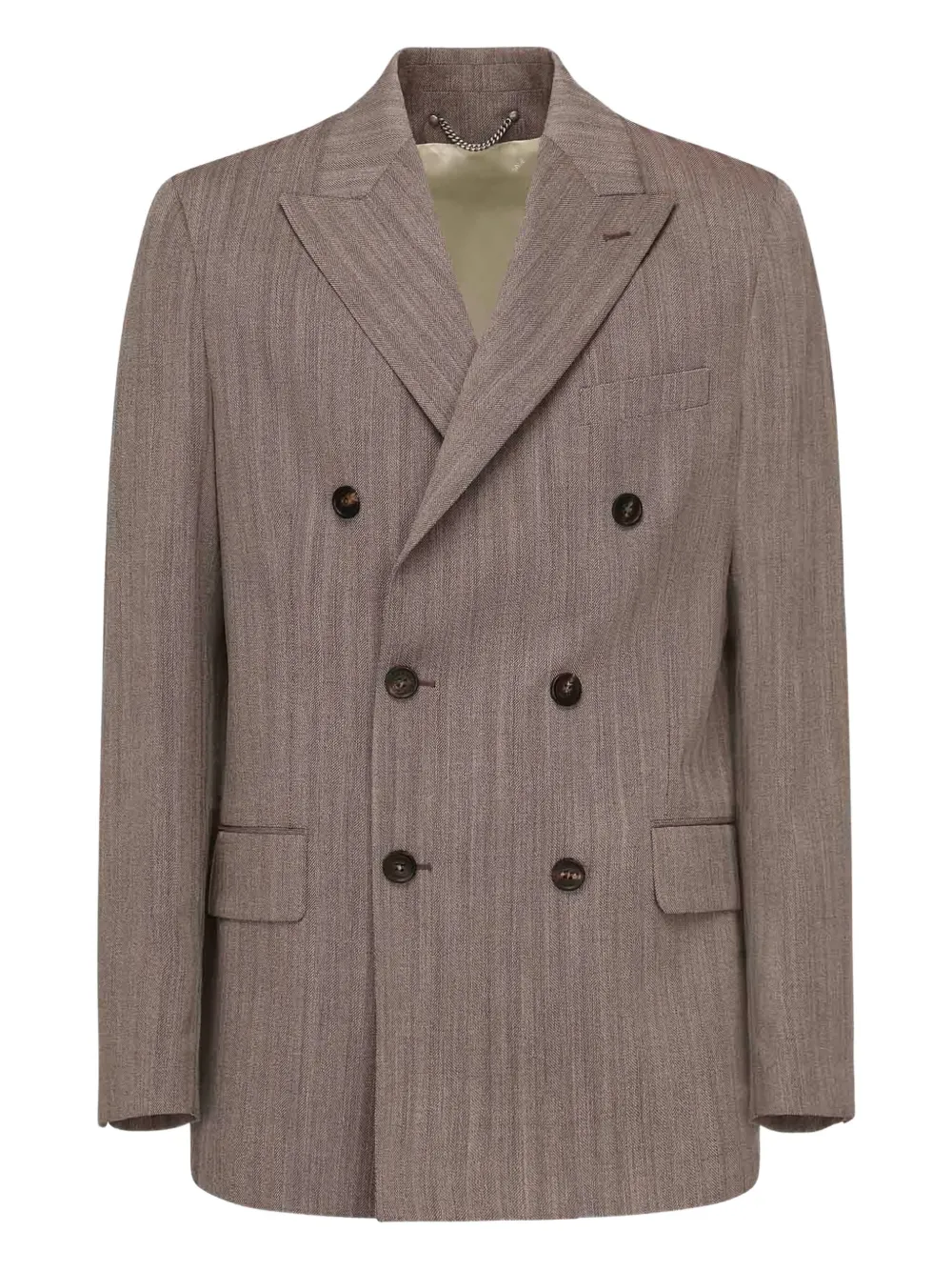 Golden Goose Blazer met dubbele rij knopen Bruin