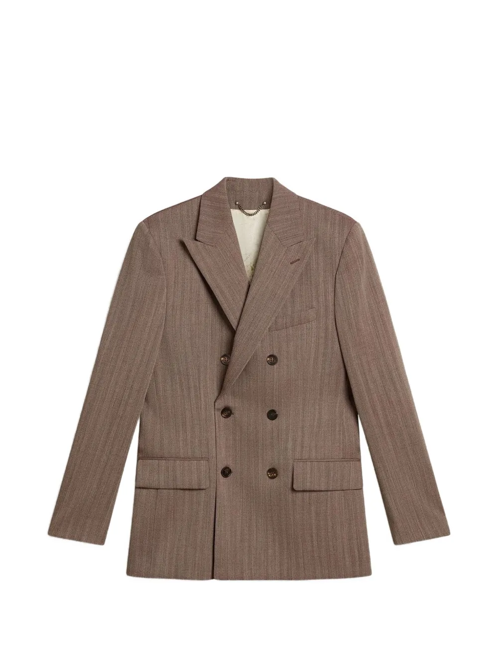 Golden Goose Blazer met dubbele rij knopen Bruin
