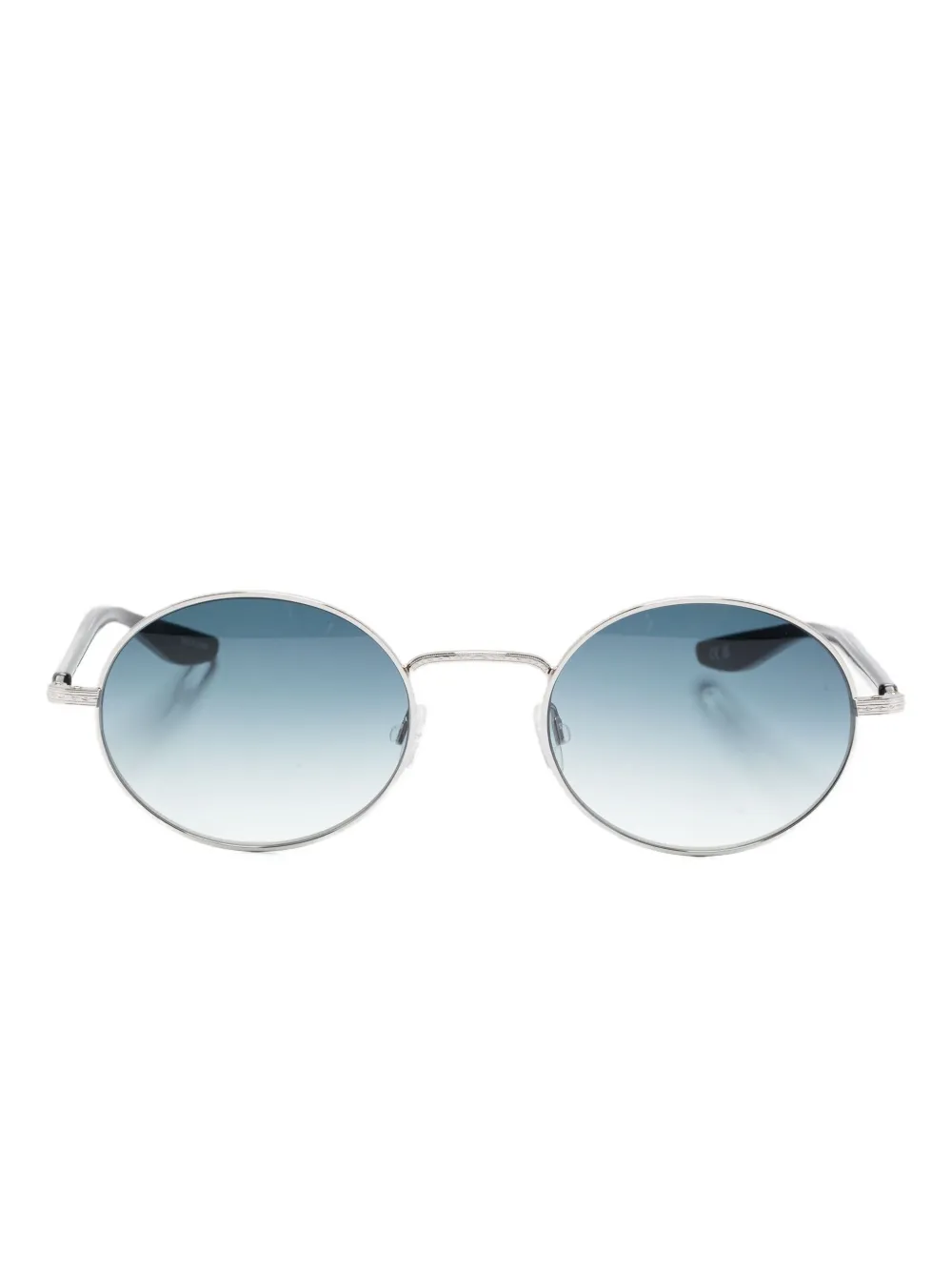 Barton Perreira Anamcara oval-frame sunglasses - シルバートーン Barton Perreira Anamcara oval-frame sunglasses - シルバートーン