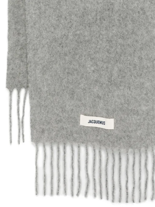 ★送料関税込★JACQUEMUS L'ECHARPE CARRO フリンジ スカーフ L'echarpe Carro in Brown – SVRN
