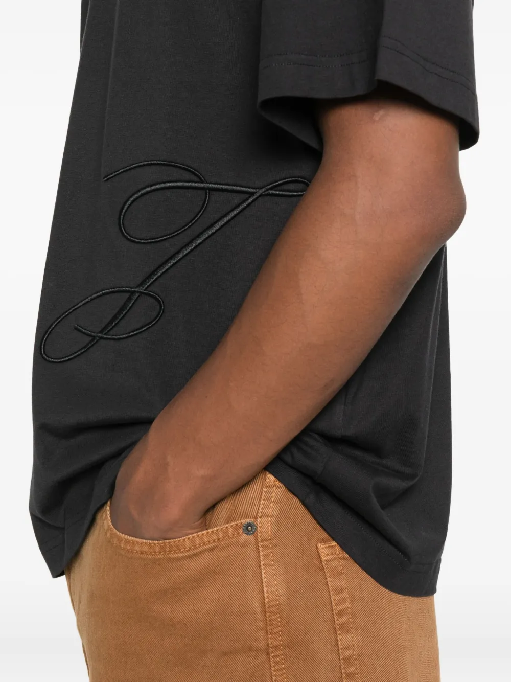 Jacquemus J short-sleeve T-shirt Blauw