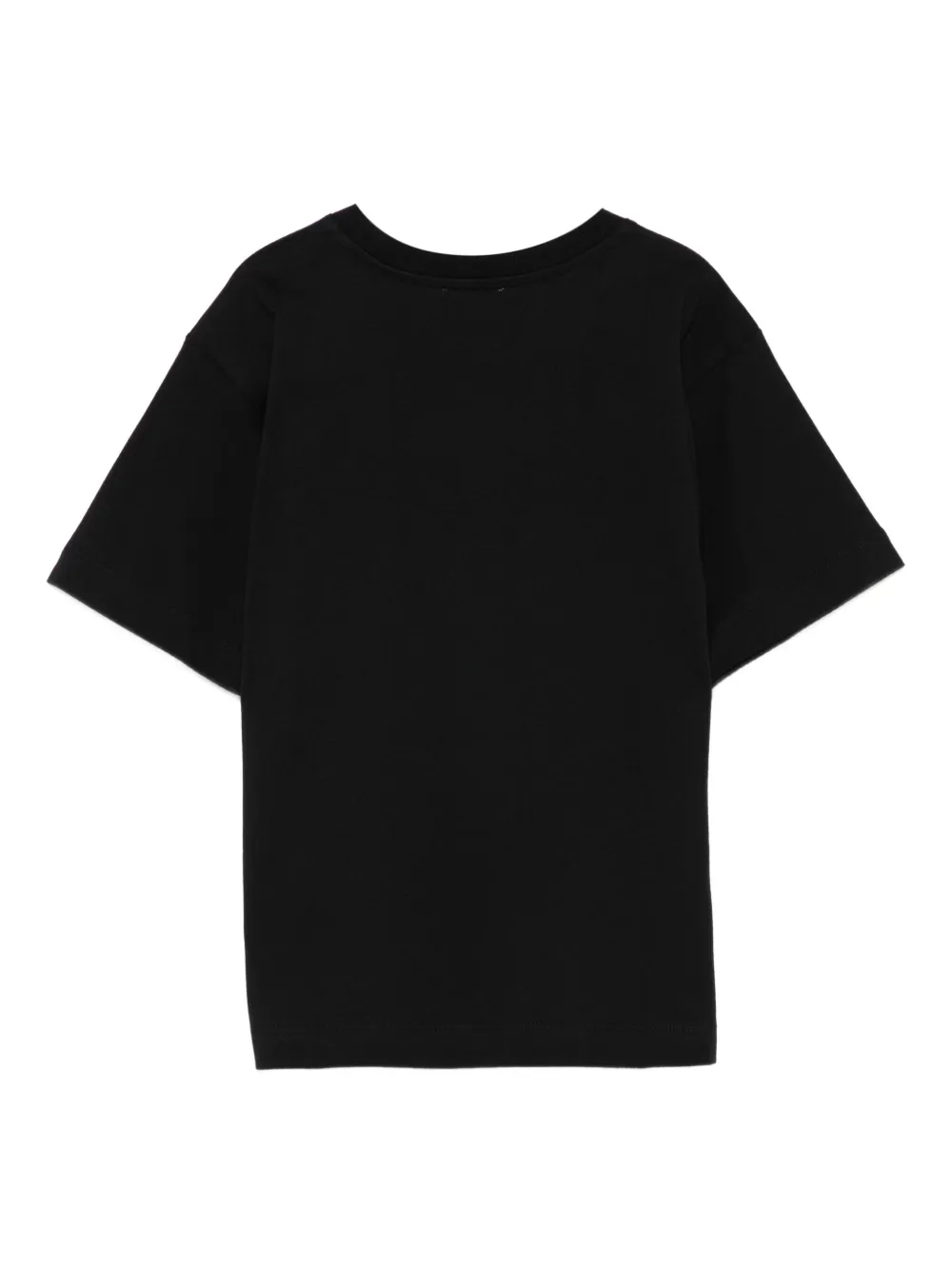 Moschino Kids Teddy Bear-print cotton T-shirt Zwart