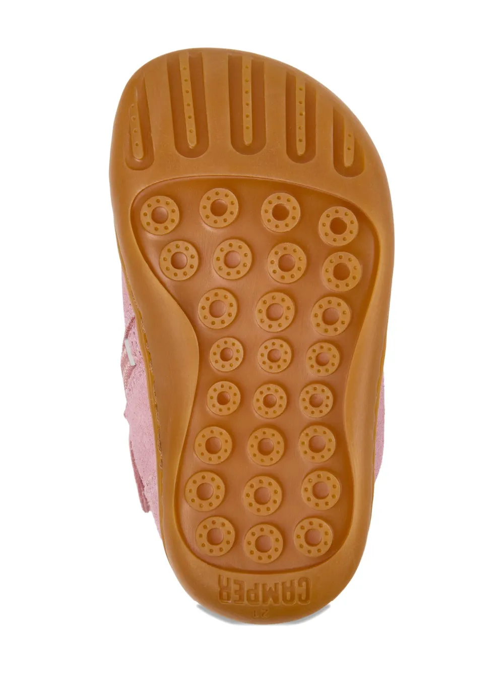 Camper Kids fur-lined suede boots Pink