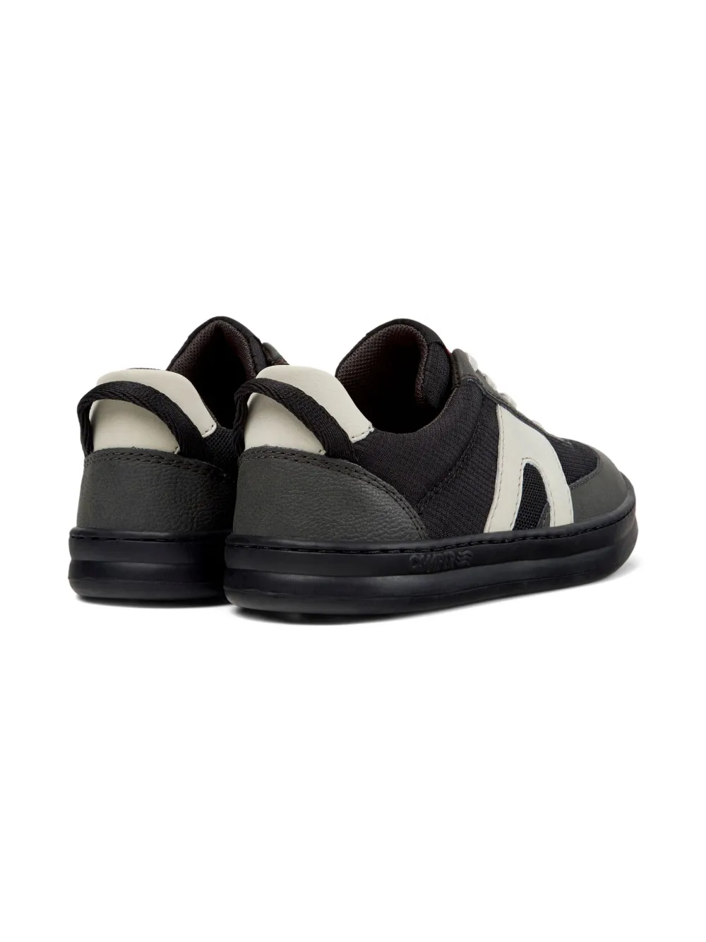 Camper Runner Panelled Lace-up Trainers In Black