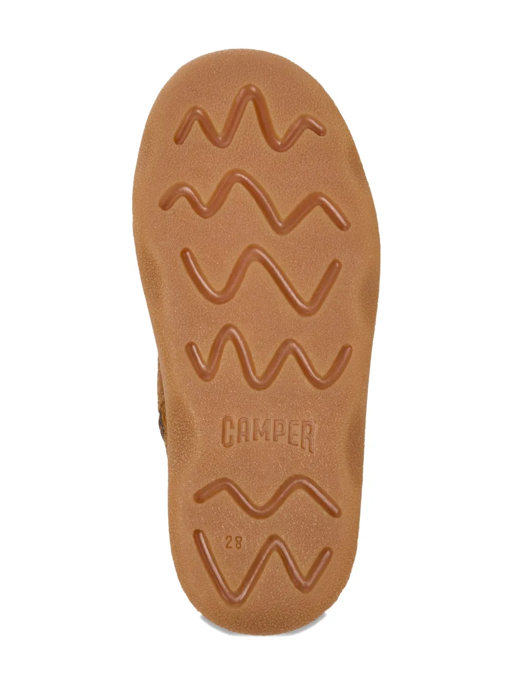 Camper Lace-up Boots In Brown