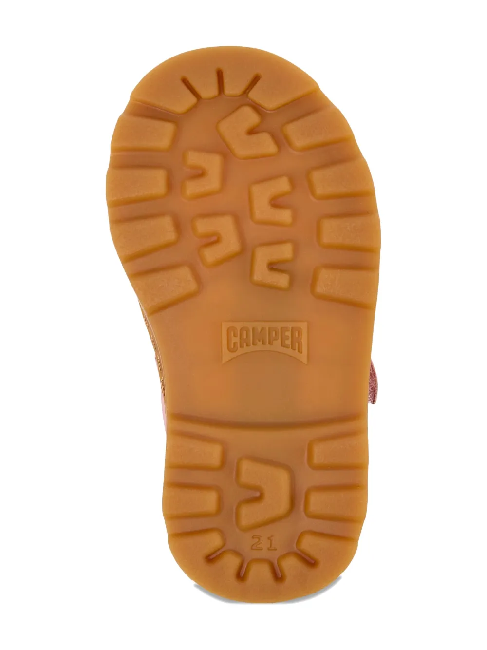Camper Kids T-bar leather ballerinas Pink