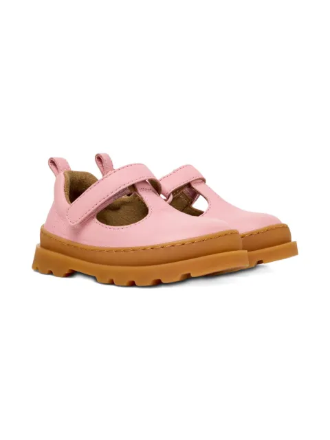 Camper Kids T-bar leather ballerinas