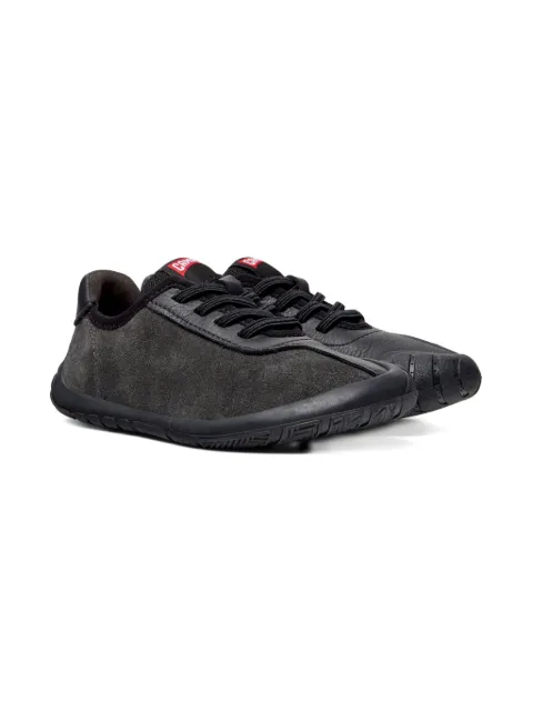 Camper Kids Peu Path lace-up suede sneakers
