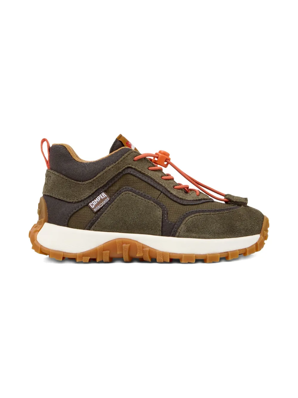 Camper Kids suede lace-up sneakers Green