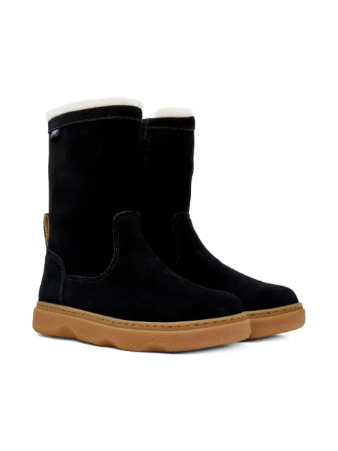 Camper Kids Kiddo fur-lined suede boots