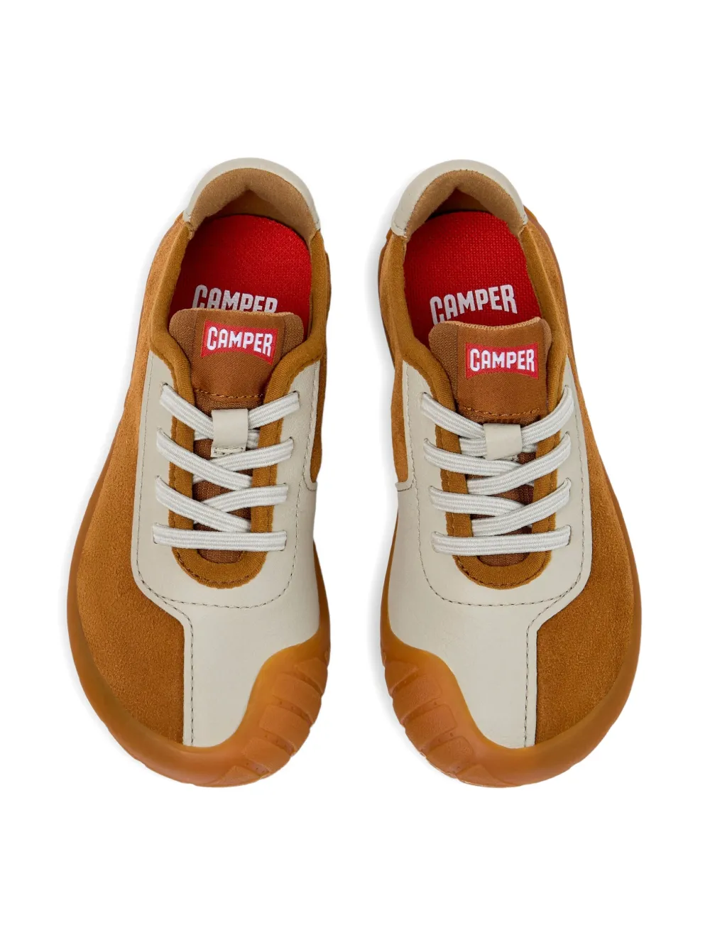 Camper Kids Peu suède sneakers Bruin