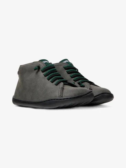 Camper Kids lace-up leather ankle boots