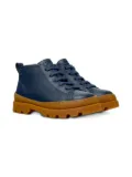 Camper Kids lace-up leather boots - Blue