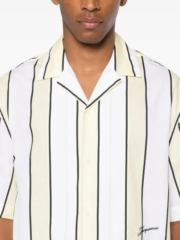JACQUEMUS 半袖シャツ Jacquemus short-sleeve Shirt | Neutrals | FARFETCH