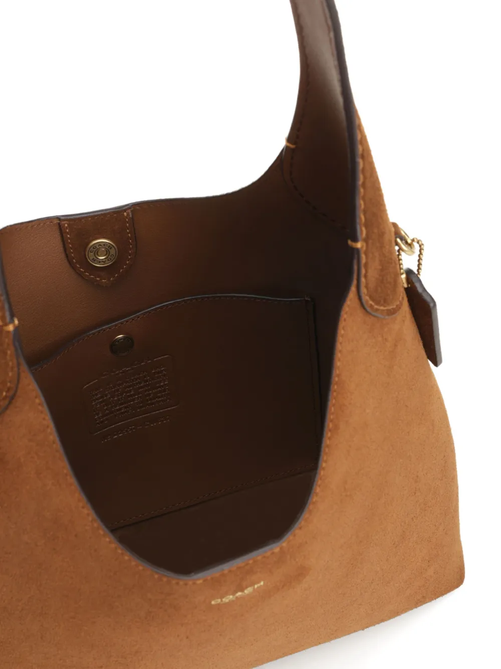 Coach Brooklyn 28 leren shopper Bruin