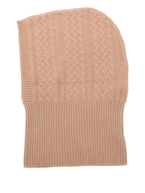 Max Mara pasamontañas de punto de ochos