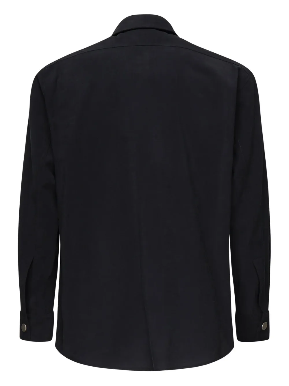 Giuliano Galiano zip-front Italian-collar shirt | Image 2