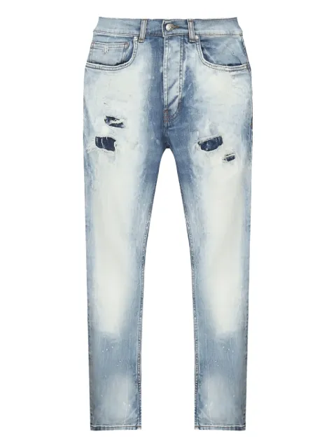 John Richmond acid-wash distressed jeans