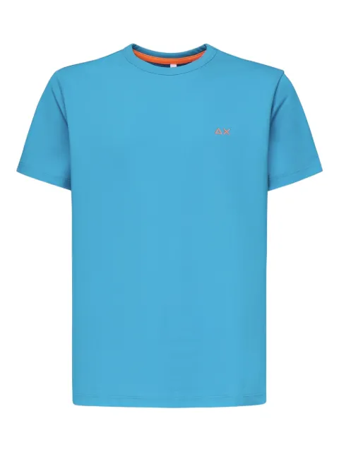 Sun68 embroidered crew-neck T-shirt