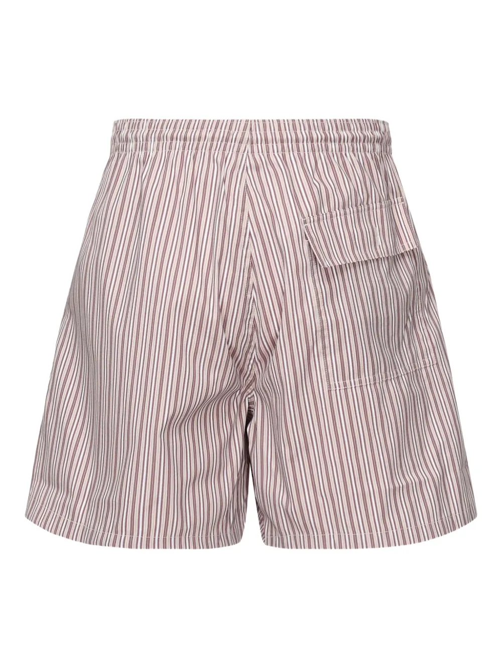 Loro Piana Gestreepte shorts met trekkoord Roze