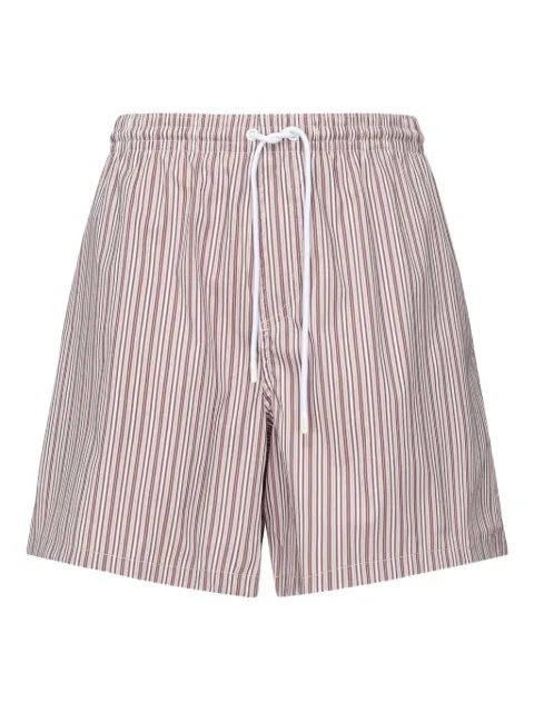 Loro Piana striped-pattern drawstring shorts