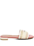 V°73 Ciabatte Janette open-toe flat sandals - Neutrals