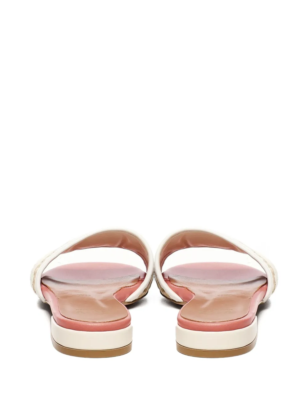  V°73 Ciabatte Janette Open-toe Flat Sandals - Neutrals 