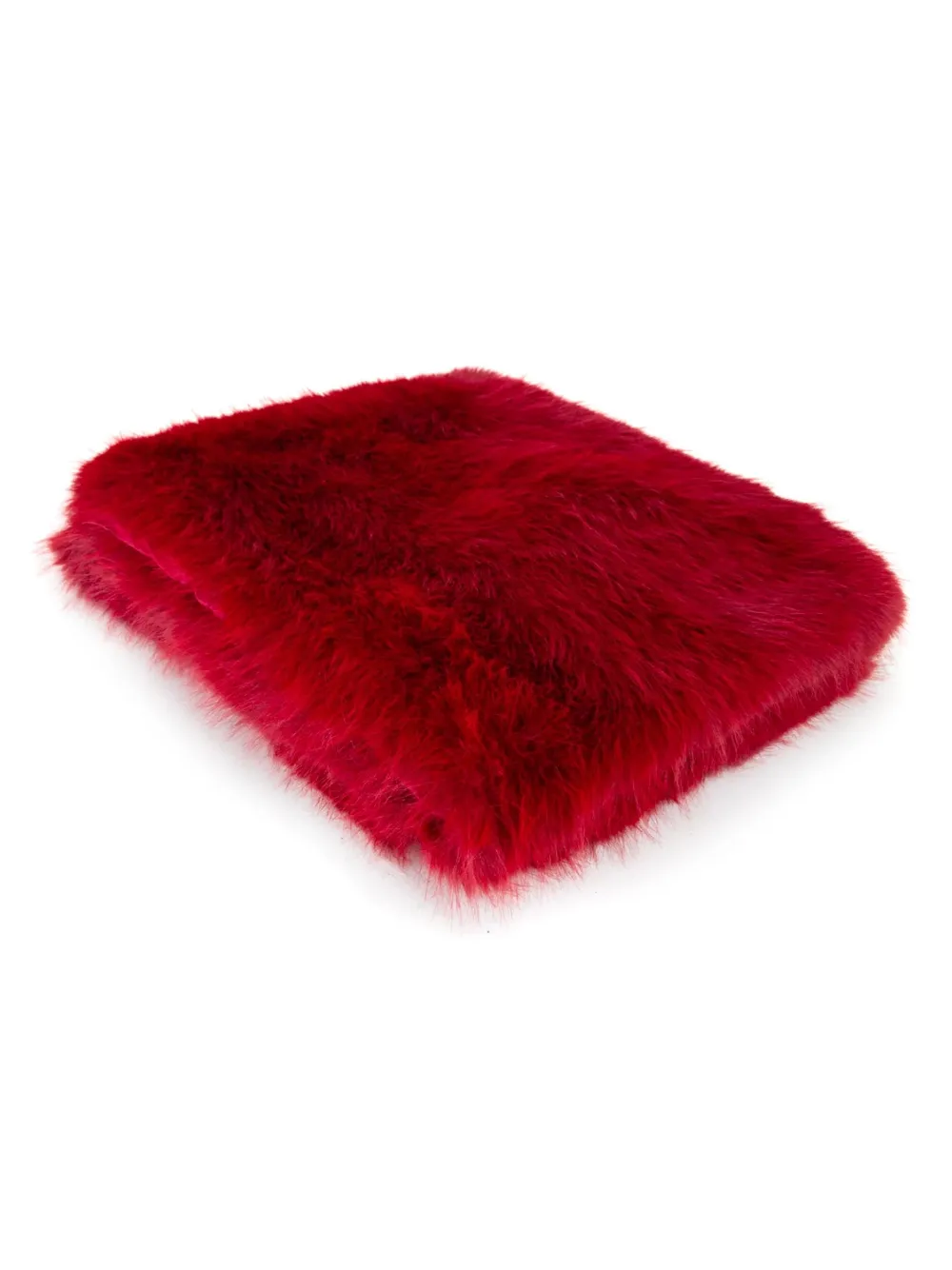 V°73 Sjaal met logo - Rood