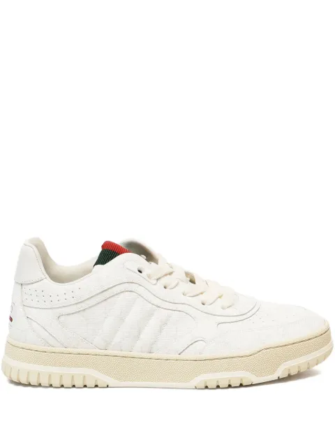 Gucci Re-Web leather sneakers
