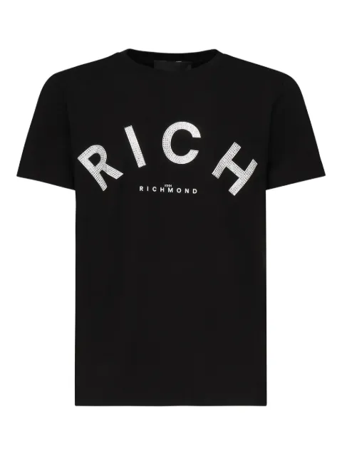 John Richmond Richmond-embellished crew-neck T-shirt