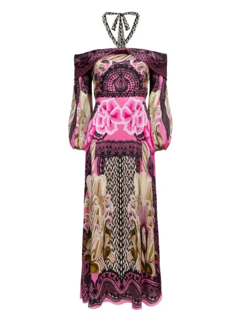 Temperley London vestido midi Cici