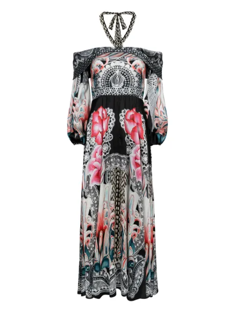 Temperley London vestido midi Cici