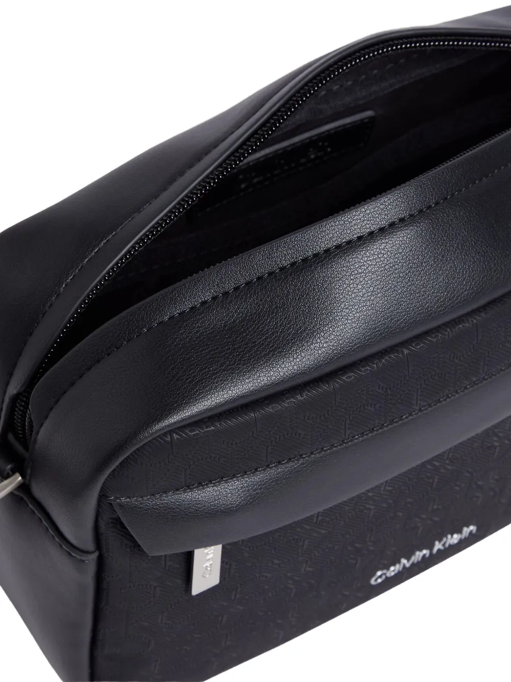 Calvin Klein Reistas met monogram-reliëf Blauw