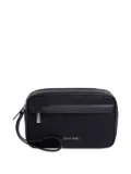Calvin Klein embossed-monogram travel bag - Blue