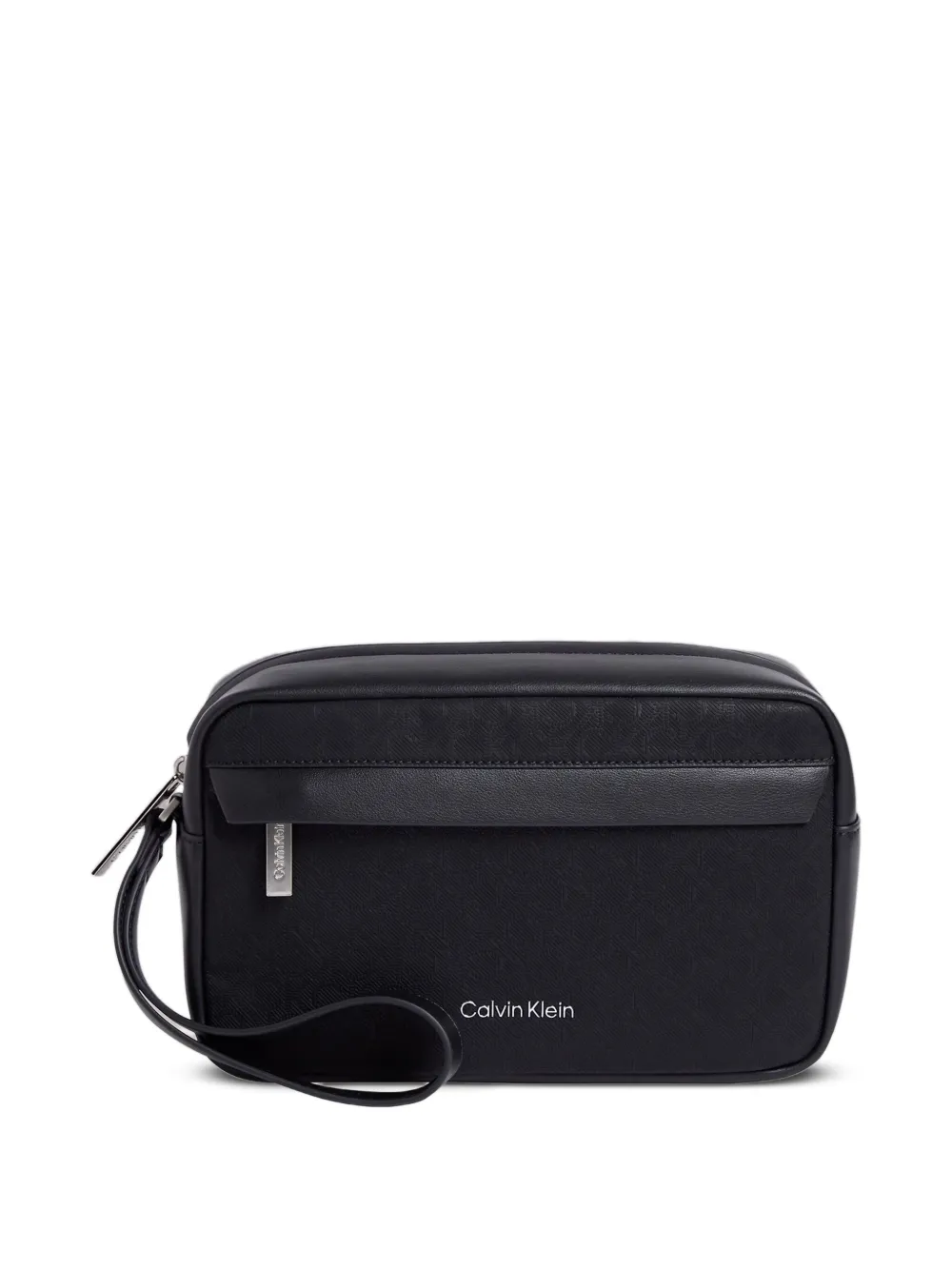 Calvin Klein モノグラム ボストンバッグ - ブルー Calvin Klein モノグラム ボストンバッグ - ブルー