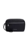 Calvin Klein embossed-monogram travel bag - Blue