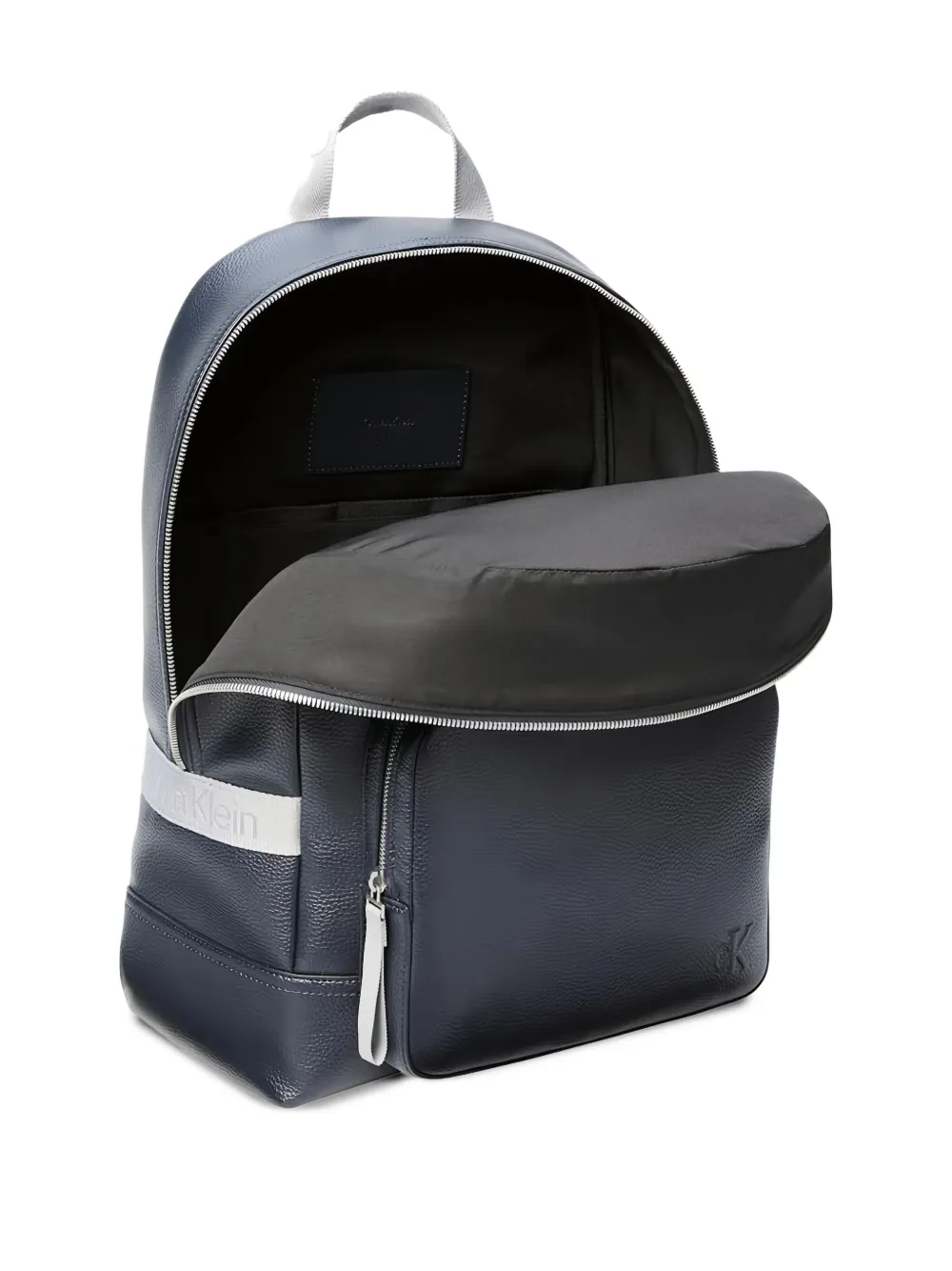 Calvin Klein Leren rugzak Blauw