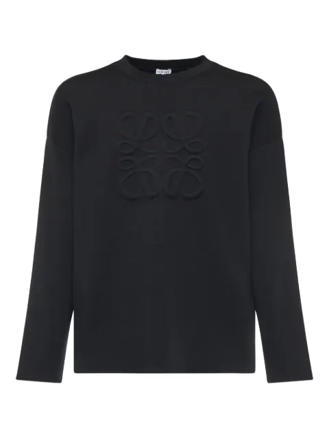 LOEWE anagram-logo wool-blend sweater