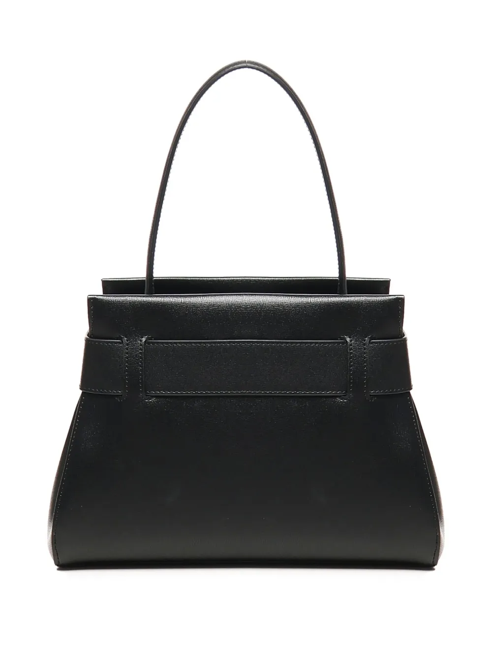 Armani Exchange logo-buckle shoulder bag Zwart