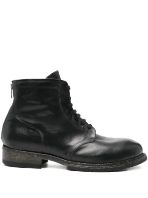 Officine Creative Ikonic 001 レースアップ ブーツ | ブラック