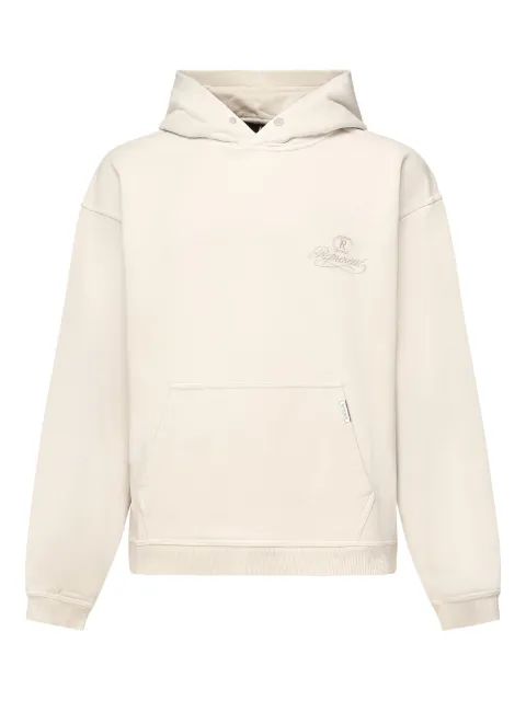 Represent embroidered-logo hoodie