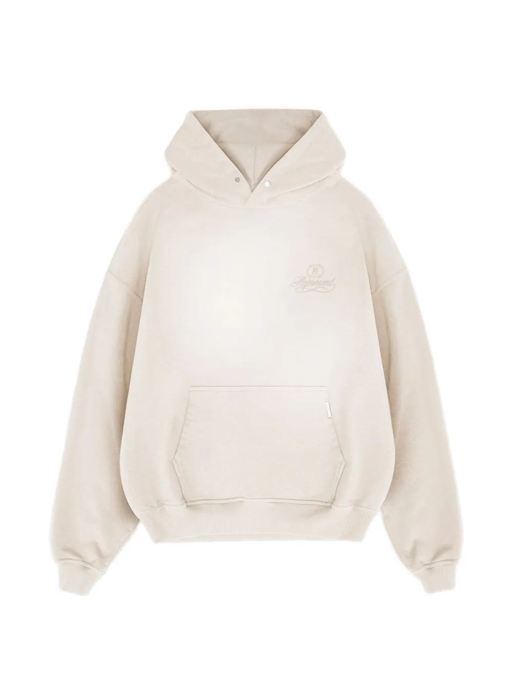 Represent Hoodie met geborduurd logo Beige
