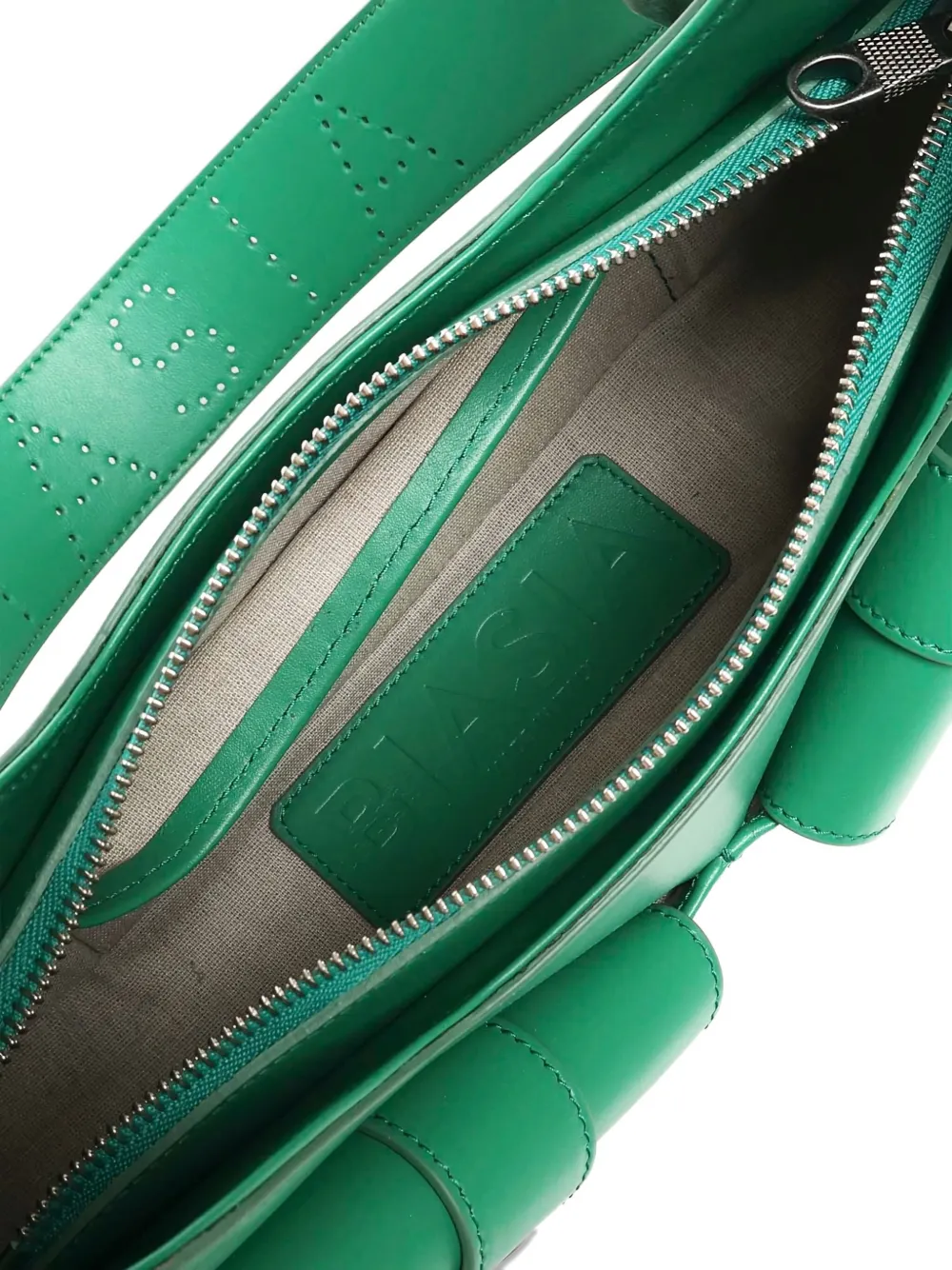 Small Buckle-Strap Shoulder Bag