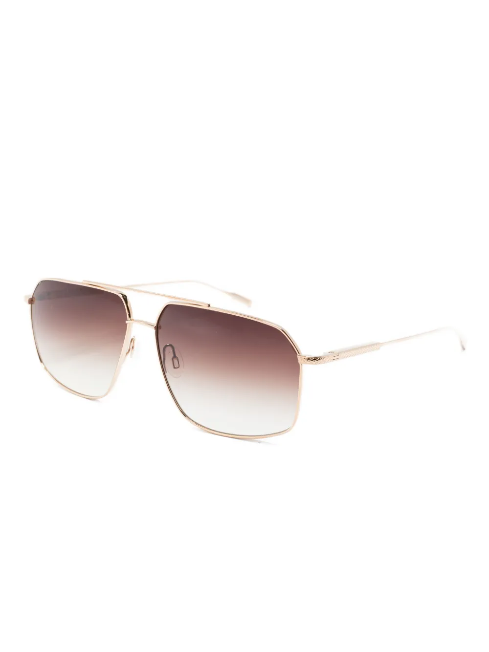Barton Perreira Renzo pilot-frame sunglasses - Goud