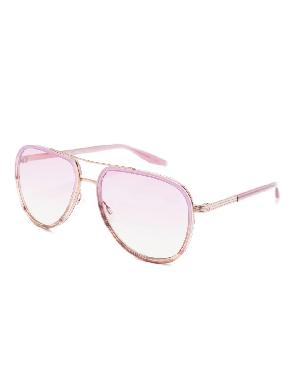 Barton Perreira Cani pilot-frame sunglasses - Roze