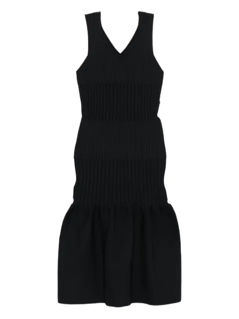 CFCL ribbed V-neck midi dress
