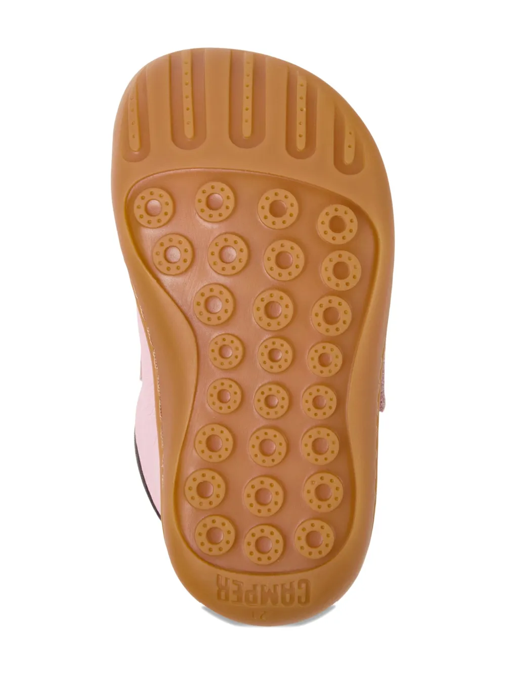 Camper Kids Sneakers met leren bandje Roze