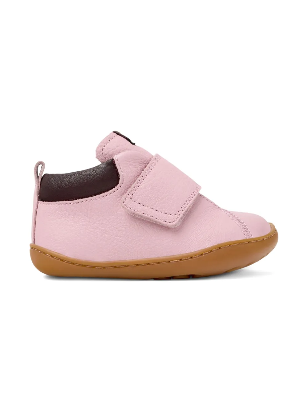 Camper Kids Sneakers met leren bandje Roze