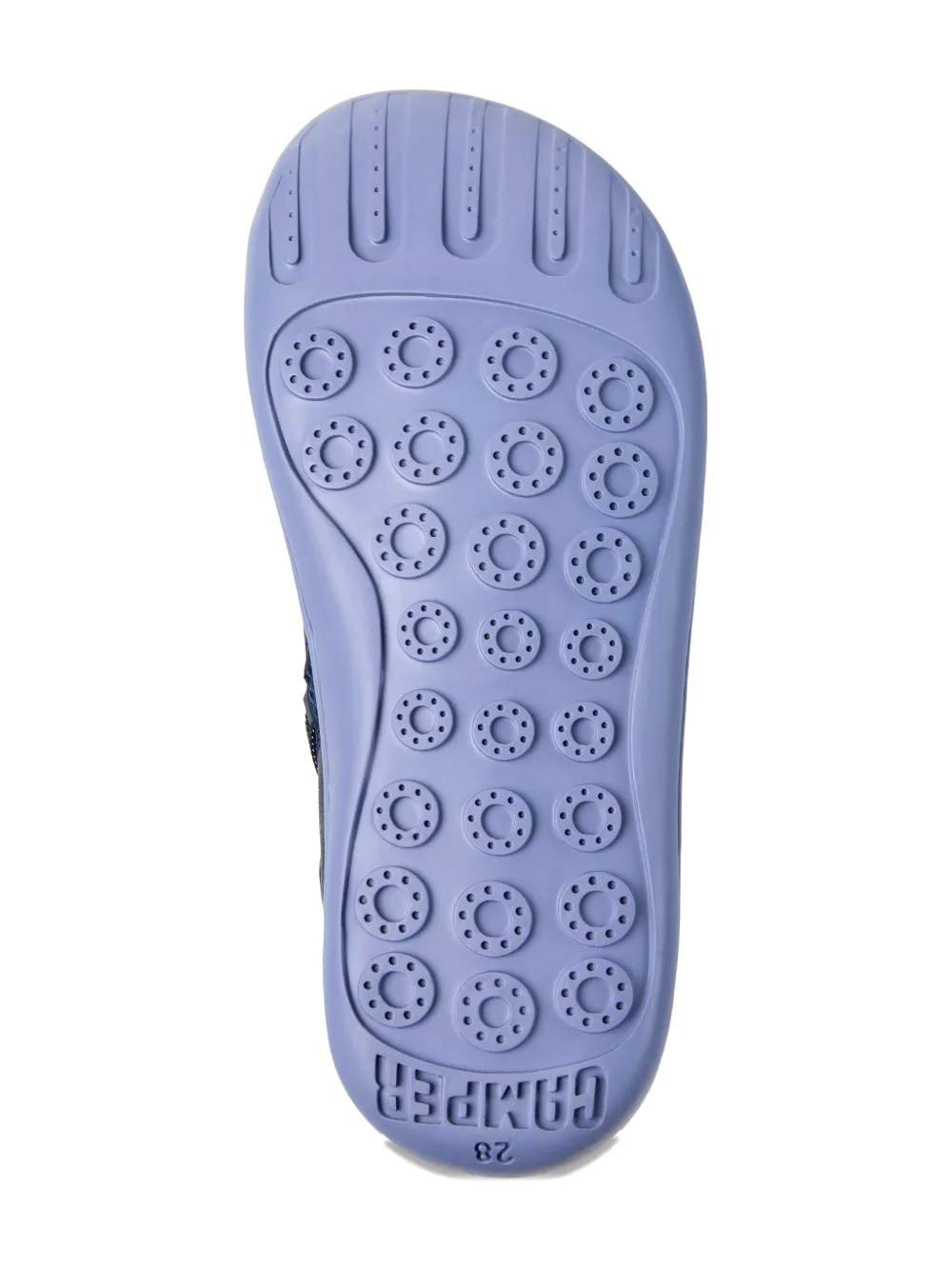 Camper Kids Peu sneakers met zebraprint Blauw