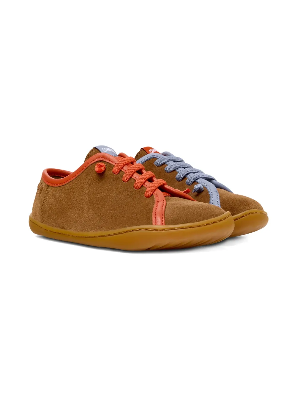 Camper Kids Suède leren sneakers Bruin